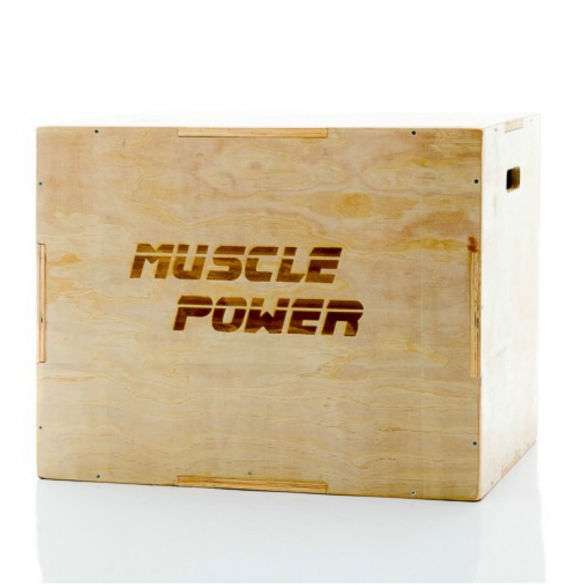 Muscle Power Houten Plyo Box Top Merken Winkel